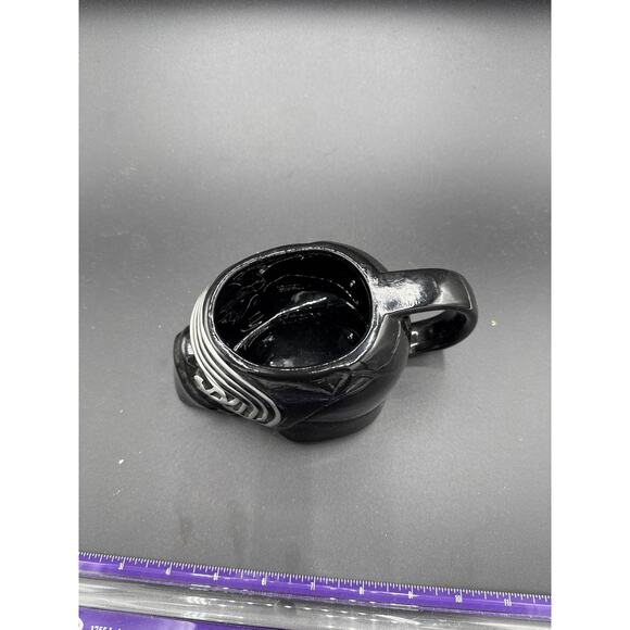 Star Wars Kylo Ren Helmet Sculpted Ceramic Coffee Mug Cup Black 26 - Picture 2 of 4